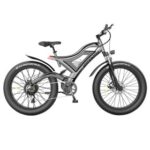 New AOSTIRMOTOR S18 750W Electric Bike 26*4.0” Fat Tire 48V 15Ah Battery 45km/h Max Speed 7 Speed Shimano Gear All Terrain