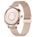 New KUMI K3 Smartwatch for Women 1.09” HD  Color Screen Sleep Analysis Multi-motion Modes Information Reminder – Gold