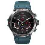 New Zeblaze Stratos 2 Smartwatch 1.3” AMOLED Display 24 Health Monitor BEIDOU GPS 5 ATM Waterproof Men’s Watch – Blue