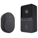 New S1 Smart Wireless Door Camera with Chime, Night Vision, 2.4GHz WiFi, 2-Way Audio, Call Receivers for iOS & Android