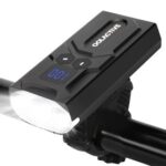New Oolactive YQ-Y20 Bicycle Headlights 5200mAh Battery 1200 Lumes  with Battery Indicator – Black