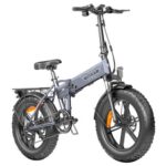 New Engwe EP-2 Pro 2022 Version 750W Motor Folding Fat Tire Electric Bike 13Ah Battery 35km/h Max Speed 100km Range – Grey