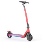 New JOYOR A3 Folding Electric Scooter 350W 36V 7.8Ah 25km/h Top Speed 25KM Max Mileage City E-Scooter – Red