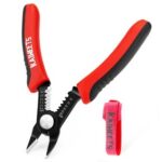 New KAIWEETS KWS-102 2 in 1 Wire Cutters, 6-inch Flush Pliers Wire Stripping Cable Tool with TPR Handle