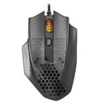 New Redragon M722 Bomber  Ultra-Lightweight Wired Gaming Mouse 12400DPI 7 buttons Programmable – Black
