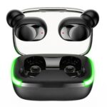 New Y60 TWS Bluetooth 5.0 Earphones Wireless Touch Control Gaming Headset Noise Cancelling Stereo Sports Earbuds with Mic
