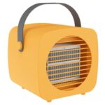 New Air Cooler Small Air Conditioner Fan Spray Humidification Refrigeration Aromatherapy Cooling Fan – Orange