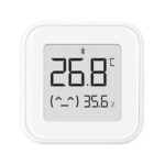 New Xiaomi Mijia Bluetooth Thermometer Hygrometer, Ink Screen Smart Temperature Humidity Monitor, 2 Years Long Battery Life – White