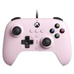 New 8BitDo Ultimate Wired Controller for Xbox Series, Series S, X, Xbox One, Windows 10, 11 – Pink