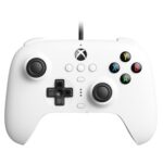 New 8BitDo Ultimate Wired Controller for Xbox Series, Series S, X, Xbox One, Windows 10, 11 – White