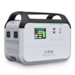 New CPY 800 Mini Portable Power Station 288Wh Battery 1600W Peak Power, 6 Outputs, Charge to 80% in 1 Hour, Detachable Function