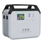 New CPY 800 Pro Portable Power Station 748Wh Battery 1600W Peak Power, 6 Outputs, Charge to 80% in 1 Hour, Detachable Function