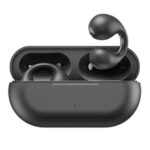 New S29 New Cochlear Bluetooth 5.3 Wireless TWS Earbuds Hi-Fi Bass Stereo Sports Waterproof Noise Cancelling Headphone Black