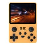 New Powkiddy RGB20S Handheld Game Console 16+128GB 20,000 Games 3.5” IPS OCA Screen Open Source for Linux – Orange