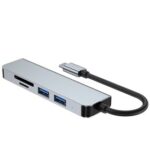 New 4 in 1 Type-C Dispenser USB 3.0 Hub for USB C Laptop, Mobile Phone, Pad and Other Devices Support Windows, Mac OS, Linux