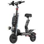 New IENYRID ES20 Electric Scooter 11 Inch Off Road Tires 48V 20AH 1200W*2 Dual Motors 55Km/h Top Speed 50-60KM Mileage 150kg Load with Seat