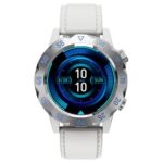 New KAVVO Oyster Urban O1EL Smartwatch, Bluetooth Calling Watch, 1.32” TFT Screen, 24h Heart Rate, Blood Oxygen – White