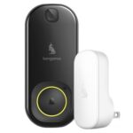 New Kangaroo A0008 Smart WiFi Video Doorbell with Chime, Infrared Night Vision, Motion Detection, Battery Powered