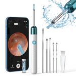 New SUNUO X6 Smart Visual Ear Cleaner Earwax Removal, 500w Pixel Camera, Silicone Ear Tip, 6-Axis Gyroscope, IP67 Waterproof, WiFi Connection – White