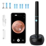 New SUNUO FIND A Pro Smart Visual Ear Cleaner Earwax Removal with Storage Base, Acne Squeezing, 5MP HD Camera, 6-Axis Gyroscope, WiFi Connection