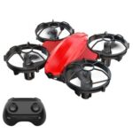 New ZLL SG300S 2.4G RC Drone Inductive Obstacle Avoidance 6-7min Flight Time One-key Take Off Headless Mode – Red 1 Battery