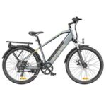 New ENGWE P26 Front Suspension Foldable E-bike Mountain Bike 26” Tire 48V 500W Motor 40km/h Max Speed 13.6Ah Battery – Grey