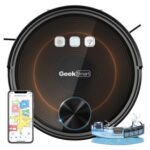 New Geek Chef Smart L8 Robot Vacuum Cleaner, 3 In 1 Sweeping Mopping Vacuuming, Twin Turbo Vacuum, 2700Pa Suction, LDS Navigation, WiFi Connection, APP Control, 110min Runtime