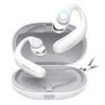 New QCY Crossky GTR TWS Earbuds Earhook Bluetooth 5.3 Virtual Bass Algorithm Quad Mic Noise Cancelling Calling Open Ear