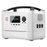 New EcoFlow RIVER Max Plus Portable Power Station, 720Wh Detachable Battery Solar Generator, 600W AC Output, 10 Outlets, App Control, Charge to 80% in 1 Hour